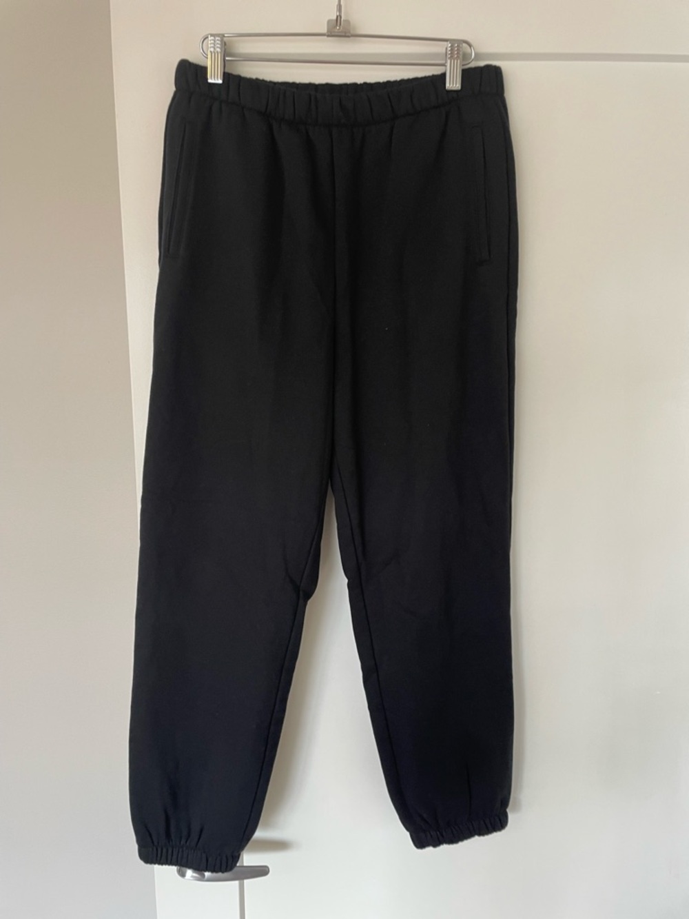 GAP Black Elastic-Waist Jogger Pants